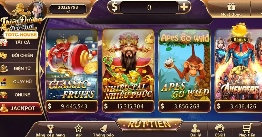 Game Nổ hũ đổi thưởng qq8827 com