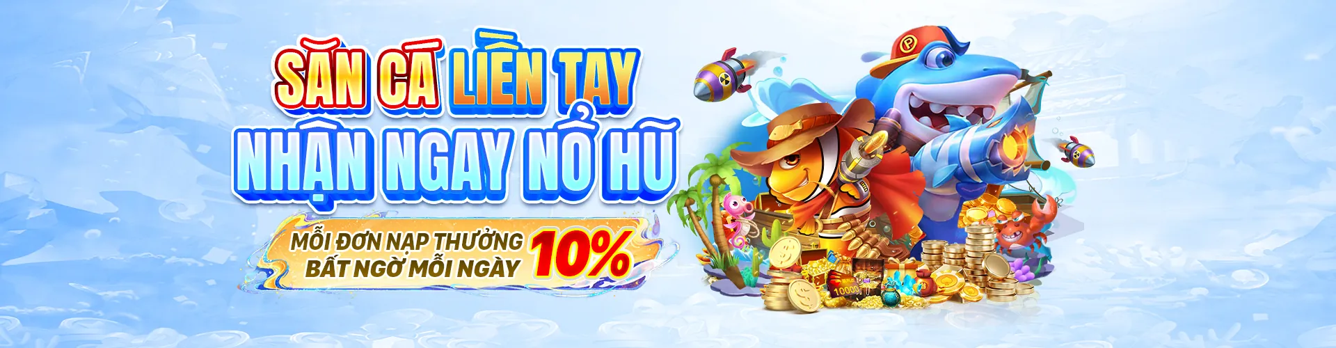 Banner giới thiệu game đổi thưởng uy tín với ưu đãi đăng nhập tặng 188k